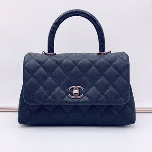 🖤SOLD🖤Chanel top handle Coco flap bag